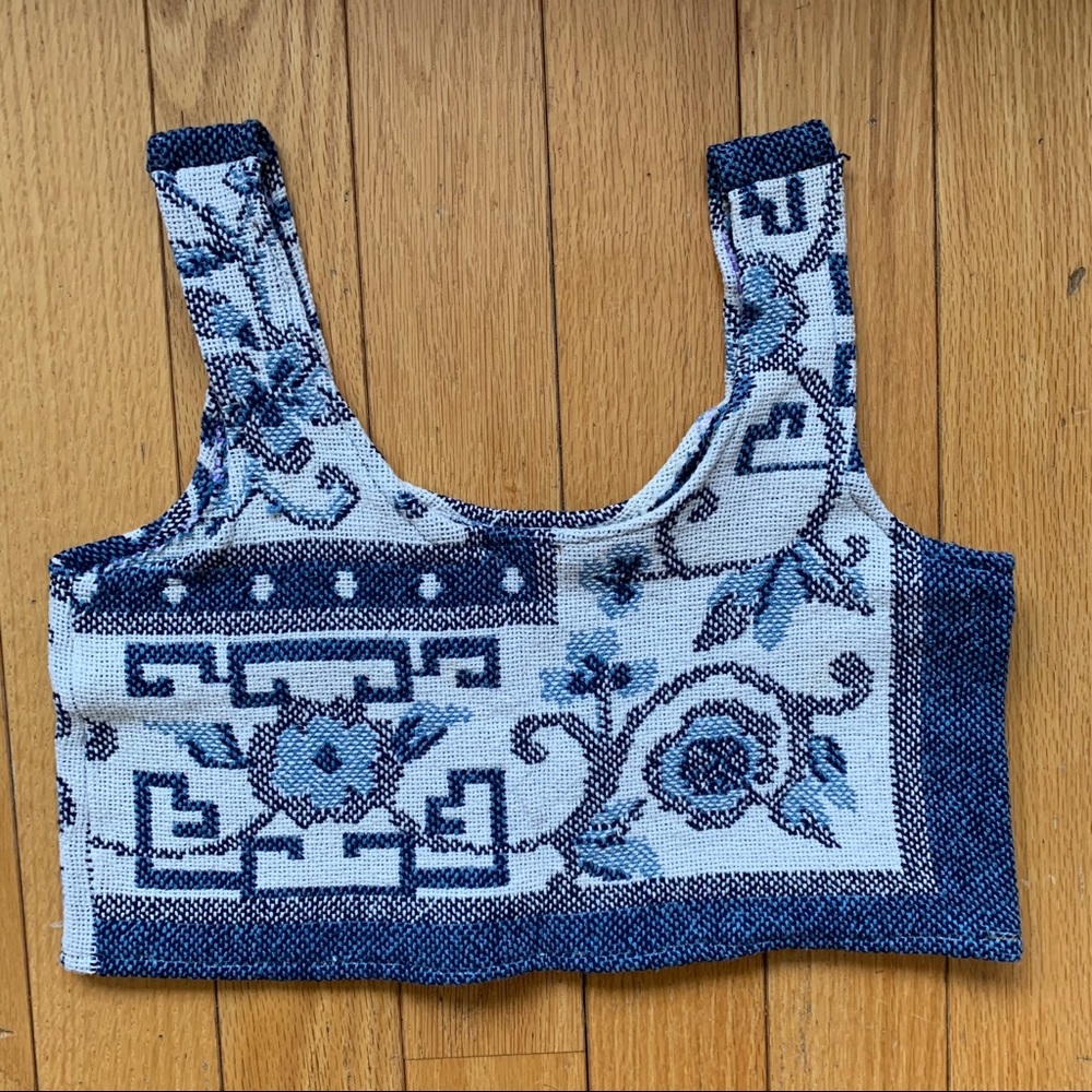 Handmade Crocheted Crop Top